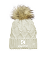 New Era ® Faux Fur Pom Beanie