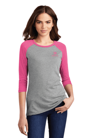 District ® Women’s Perfect Tri ® 3/4-Sleeve Raglan