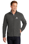 Heather Microfleece Full-Zip Jacket