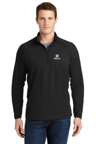 Tall Sport-Wick® Stretch 1/2-Zip Pullover