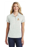 Ladies PosiCharge® Electric Heather Polo