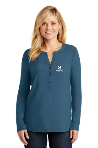 Ladies Concept Henley Tunic