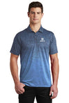 Ombre Heather Polo