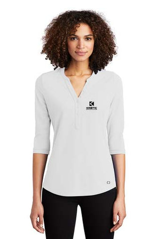 Ladies Jewel Henley