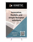 Kinetic Table Top Banner